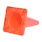 Vestil Standard Duty Traffic Cone, PVC, 17.75 in Height, 10.75 Length, 3, Orange TC-18-SD - alternate 5